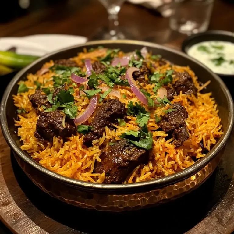 Beef Chatti Biriyani